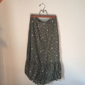 SO Floral Boho Skirt